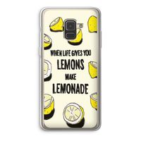 Lemonade: Samsung Galaxy A8 (2018) Transparant Hoesje Lemonade: Samsung Galaxy A8 (2018) Transparant Hoesje