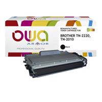 Toner OWA alternatief tbv Brother TN-2220BK zwart