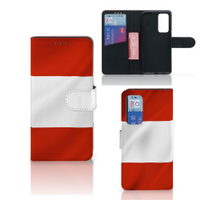 Huawei P40 Bookstyle Case Oostenrijk - thumbnail