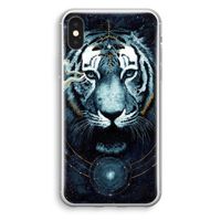 Darkness Tiger: iPhone X Transparant Hoesje