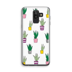 Sanseveria: Samsung Galaxy J8 (2018) Transparant Hoesje