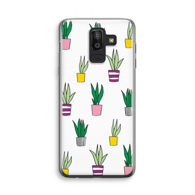 Sanseveria: Samsung Galaxy J8 (2018) Transparant Hoesje