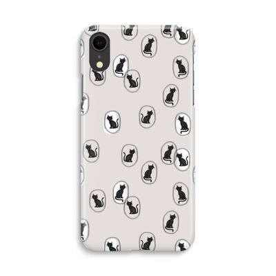 Miauw: iPhone XR Volledig Geprint Hoesje