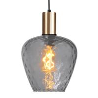 Masterlight Hanglamp goudPorto met Diamond smoke glas - Ø 21cm - 2710-05-02-5