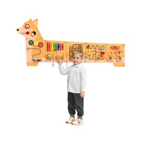 VEVOR Activiteitenmuur Puppy Motief Spelbord Motoriekbord Wandbord 12 Spellen