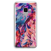 Pink Orchard: Samsung Galaxy S9 Transparant Hoesje - thumbnail