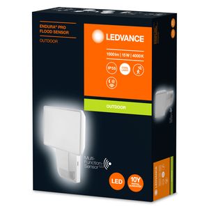 LEDVANCE ENDURA PRO FLOOD SENSOR 4058075228788 LED-buitenschijnwerper LED Wit