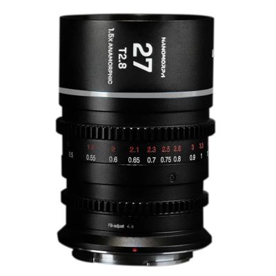 Laowa Nanomorph 27mm T2.8 1.5X S35 (Silver) (Cine) MFT