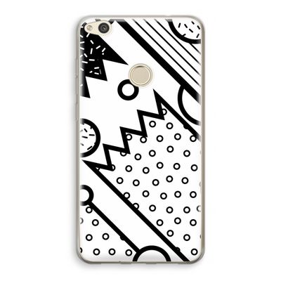 Pop Art #4: Huawei Ascend P8 Lite (2017) Transparant Hoesje