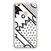 Pop Art #4: Huawei Ascend P8 Lite (2017) Transparant Hoesje