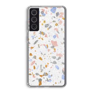 Terrazzo N°8: Samsung Galaxy S21 FE Transparant Hoesje