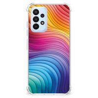 Shockproof Case voor Samsung Galaxy A23 Regenboog - thumbnail