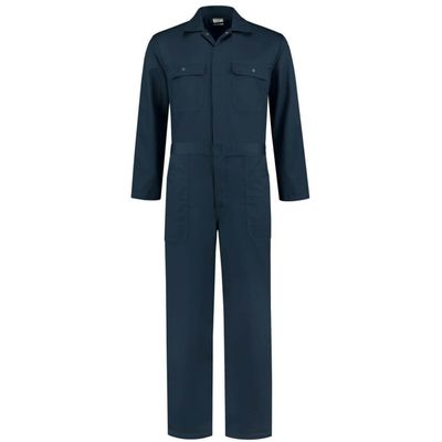 Overall volwassenen 100% katoen navy