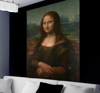 Kunst muursticker Mona Lisa - thumbnail
