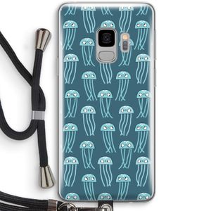 Kwallie: Samsung Galaxy S9 Transparant Hoesje met koord
