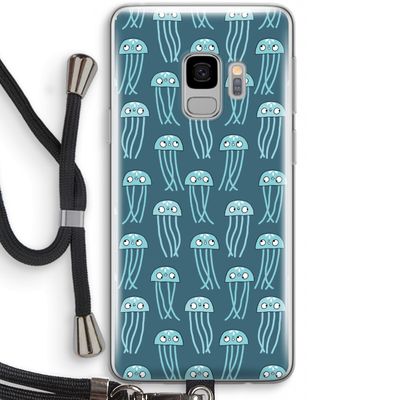 Kwallie: Samsung Galaxy S9 Transparant Hoesje met koord