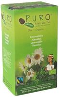 Puro Bio thee Kamille, fairtrade, pak van 25 zakjes
