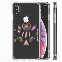 Apple iPhone Xs Max Stevig | Bumper Hoesje | Boho Dreamcatcher