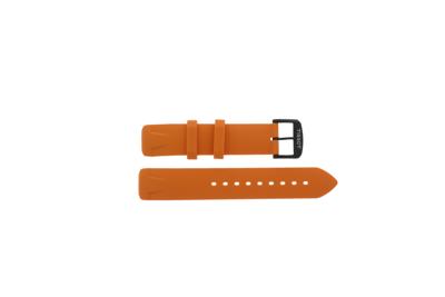 Horlogeband Tissot T081.420.17.057.02 / T603035437 / T-RACE Rubber Oranje 19mm