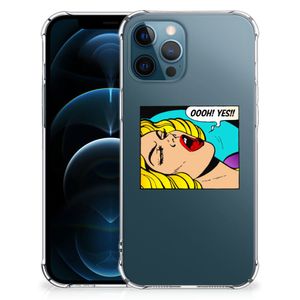 iPhone 12 | 12 Pro Anti Shock Bumper Case Popart Oh Yes