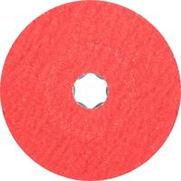PFERD TOOLS 64193003 Combiclick keramische korrel fiberschijf Ø 115 mm Co-Cool 36 voor roestvrij staal Diameter 115 mm