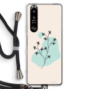 Love your petals: Sony Xperia 1 III Transparant Hoesje met koord