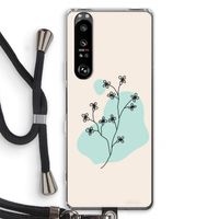Love your petals: Sony Xperia 1 III Transparant Hoesje met koord