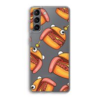 Hamburger: Samsung Galaxy S21 Transparant Hoesje