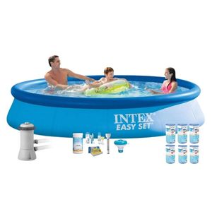 Intex Zwembad Easy Set 366x76 cm - Zwembad Bundel