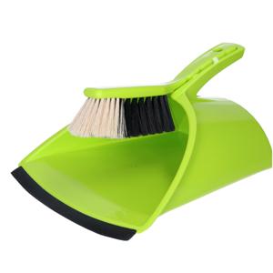 Stoffer en Blik - set - lime - XL - 32 x 28 x 17 cm - binnen en buiten