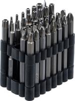 BGS technic bit set long external hexagon 1/4" (6.3 mm) 32 pcs.