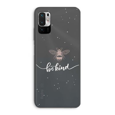 Be(e) kind: Xiaomi Redmi Note 10 5G Transparant Hoesje