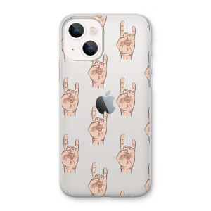 Rock: iPhone 13 mini Transparant Hoesje