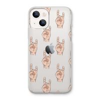 Rock: iPhone 13 mini Transparant Hoesje