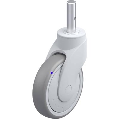 Blickle LWGX-TPA 126XKF-ZAX51 Kunststog zwenkwiel Wieldiameter: 125 mm Draagvermogen (max.): 110 kg 1 stuk(s)