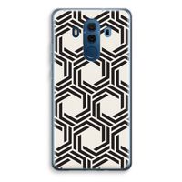 Geometrisch patroon: Huawei Mate 10 Pro Transparant Hoesje Geometrisch patroon: Huawei Mate 10 Pro Transparant Hoesje