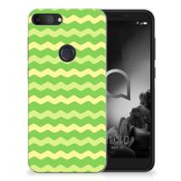 Alcatel 1S (2019) | TPU bumper | Waves Green