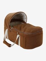 Zachte babywieg van imitatiebont ecru