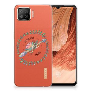 OPPO A73 4G Telefoonhoesje met Naam Boho Dreams