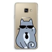 Cool cat: Samsung Galaxy A3 (2016) Transparant Hoesje