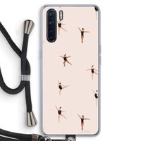 Dancing #1: Oppo A91 Transparant Hoesje met koord