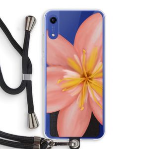 Pink Ellila Flower: Honor Play 8A Transparant Hoesje met koord