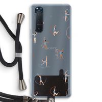 Dancing #3: Sony Xperia 5 II Transparant Hoesje met koord