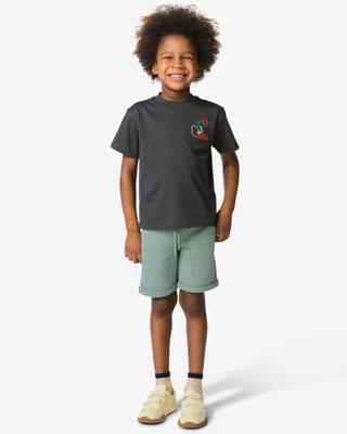 HEMA Kindershort regular fit groen (groen)