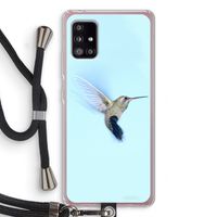 Kolibri: Samsung Galaxy A51 5G Transparant Hoesje met koord