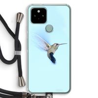 Kolibri: Pixel 5 Transparant Hoesje met koord