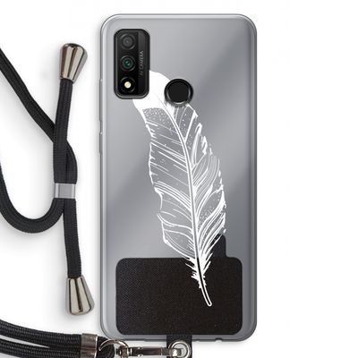Pluim: Huawei P Smart (2020) Transparant Hoesje met koord