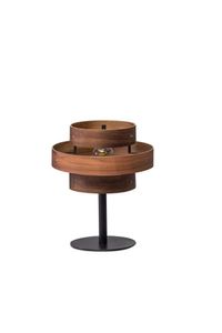 ETH Hanglamp Walnut walnoot bruin Ø 31cm 05-TL3340-30