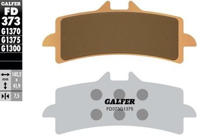 GALFER remblokken "fd373"