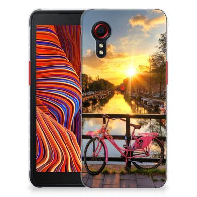Samsung Galaxy Xcover 5 | Silliconen Back Cover | Amsterdamse Grachten